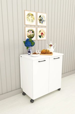 Asra Trend %100 MDFLAM 105cm Mutfak Adası Yemek Masası Kahve Köşesi MA-01