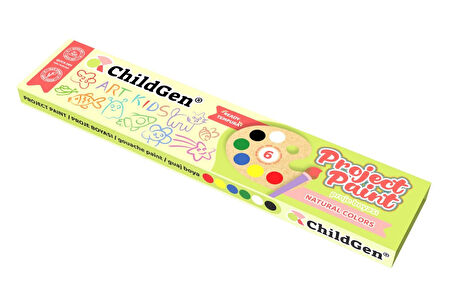ChildGen Doğal Proje Boyası (6x25ml)