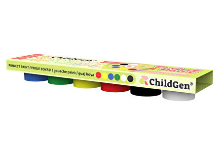 ChildGen Doğal Proje Boyası (6x25ml)
