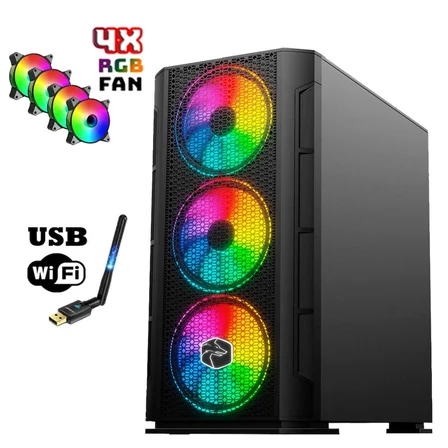 Zeiron RTX50 Intel Core I5-12400F 16 GB Ram 1 Tb M.2 Nvme SSD 8gb RTX3050 24" 180Hz Oyuncu Masaüstü Bilgisayar
