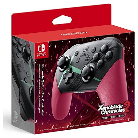 Nintendo Switch Pro Controller Xenoblade Chronicles 2 Edition Kablosuz Oyun Kolu PC Uyumlu