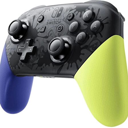 Nintendo Switch Pro Controller Splatoon 3 Edition Kablosuz Oyun Kolu PC Uyumlu