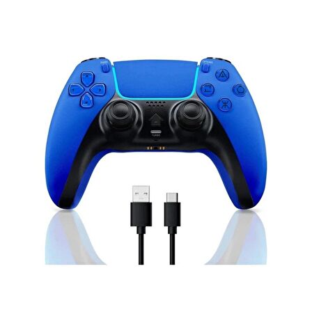 Cosmostech PLAYX PS4 ,PC , Android Tv , Tv Box Mobil Uyumlu Kablosuz Controller Gamepad Oyun Kolu Mavi