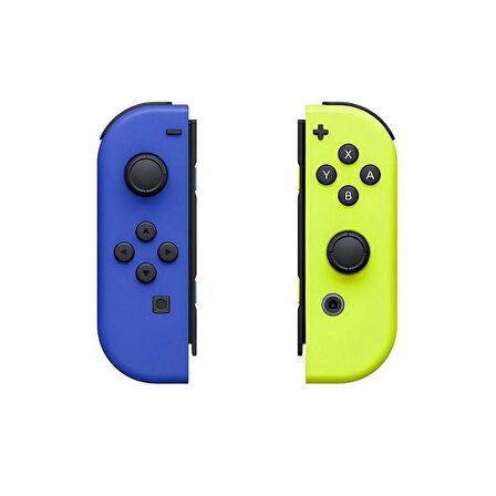 Cosmostech NS Switch Uyumlu 2'li J-C Joycon PAD Controller Gamepad Oyun Kolu Sarı-Mavi