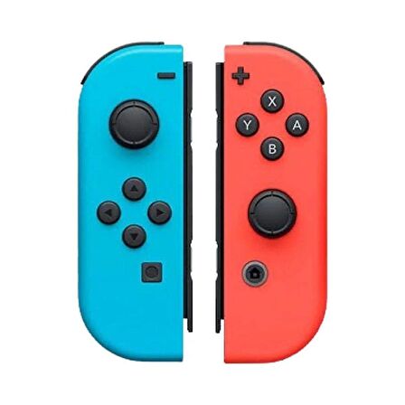 Cosmostech NS Switch Uyumlu 2'li J-C Joycon PAD Controller Gamepad Oyun Kolu Kırmızı-Mavi