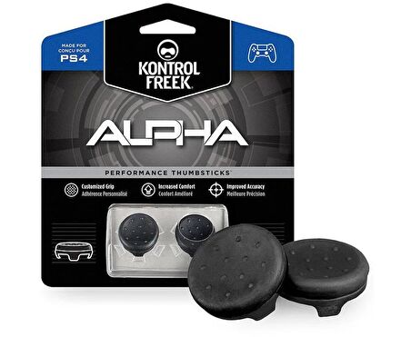 Cosmostech ALPHA Kontrolfreek PS5/PS4 Uyumlu Analog Başlık Thumbsticks - Performans Yükseltici ve Koruyucu