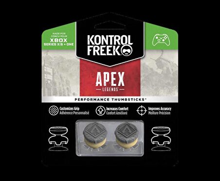 Cosmostech Kontrolfreek APEX LEGENDS XBOX Series X I S ve ONE Uyumlu Analog Başlık Thumbsticks - Performans Yükseltici ve Koruyucu