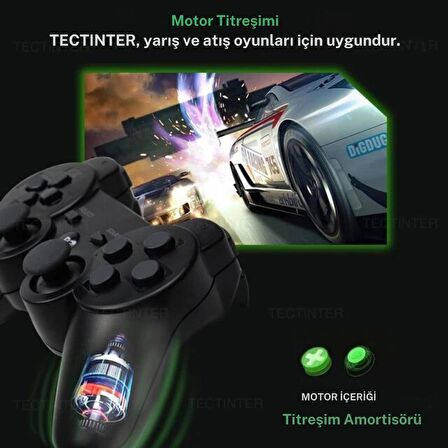 Cosmostech P3 Doubleshock PS3 Playstation 3 için Uyumlu Kablosuz Titreşimli Oyun Kolu Gamepad Joystick Controller Siyah