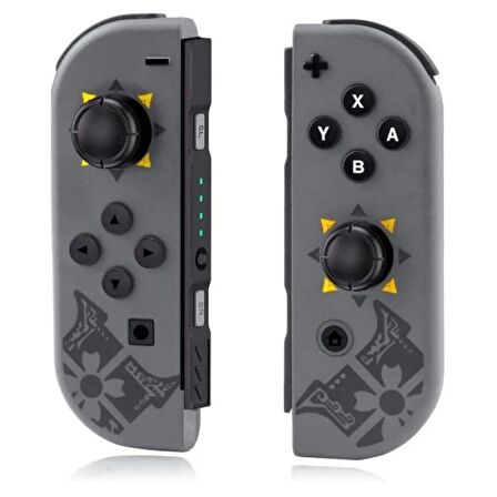 Cosmostech NS Switch Uyumlu 2'li J-C Joycon PAD Controller Gamepad Oyun Kolu Siyah Desenli