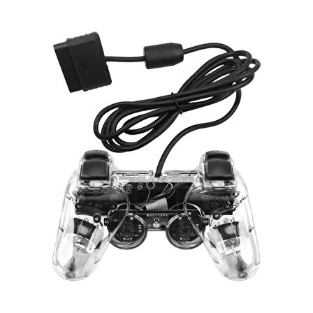 Cosmostech PS2 Controller Oyun Kolu , Titreşimli Gamepad Joystick