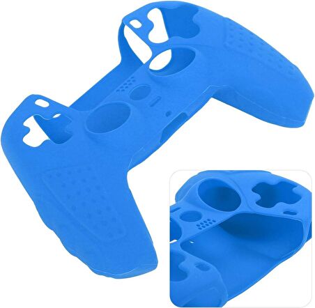 Cosmostech PS5 Controller Joystick Oyun Kolu Gamepad Uyumlu - Silikon Koruyucu Cover M