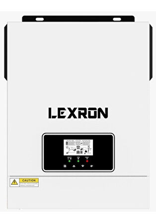 Lexron 1.6kW MPPT 12V Akıllı İnverter Yüksek Voltaj