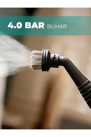 pirantech CB-102A 2000W Buharlı Temizlik Makinesi – 4.0 Bar Basınç, 1.5L Su Haznesi