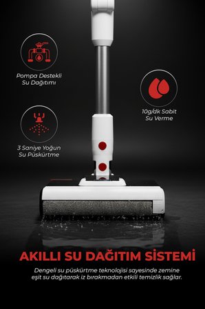 ES-330 PRO Uyumlu Islak & Kuru Zemin Temizleme Başlığı