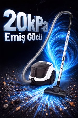 EK-203 Toz Torbasız Elektirikli Süpürge