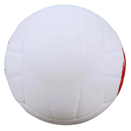 Voleybol Topu | Resmi Boyut | Plaj & Açık Hava Kullanıma Uygun 260 - 280 Gram Beyaz