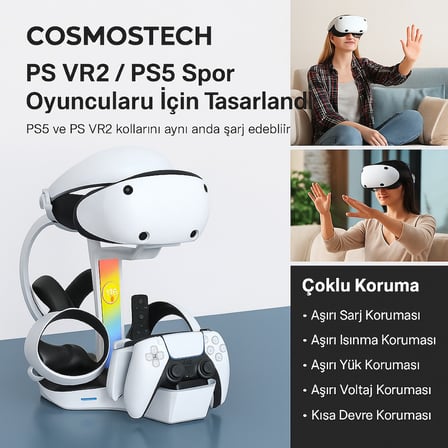 Cosmostech Jys Charging Display Stand For PS5-VR2