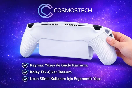 Cosmostech PS Portal İçin Silikon Koruyucu Kılıf Beyaz