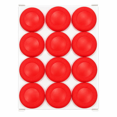 Cosmostech PS5 PS4 Uyumlu Yedek Analog Joystick Başlığı 12 Adet – Aşınmış Sökülmüş Analog İçin Uyumludur Replacement Thumbstick Renkli Kırmızı