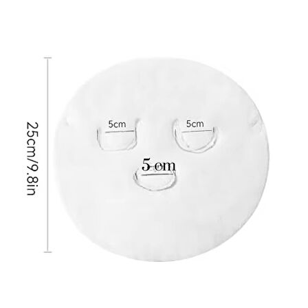 Yeniden Kullanılabilir Yüz Bakım Sıcak Soğuk Havlu Yüz Yogası Spa Maske