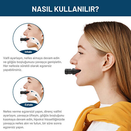 Face Yoga Ayarlanabilir Nefes Egzersiz Aleti Model 1