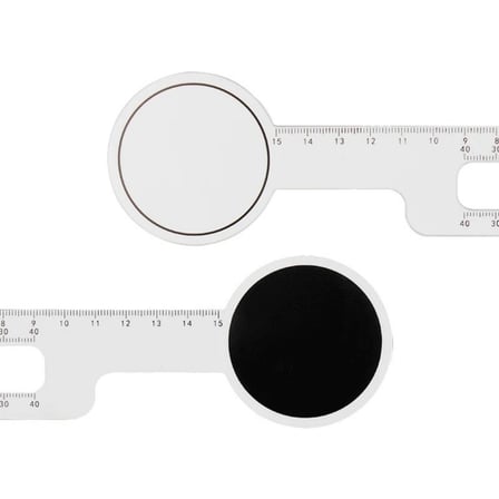 Optik Pupil Oftalmik PD Gözbebeği Mesafe Ölçer Cetvel (1 Adet)
