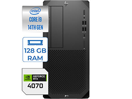 Hp Ws Z2 G9 Intel Core I9-14900K 128GB Ddr5 1tb SSD Nvidia 12GB RTX4070 Windows 11 Pro 88T2A0EAP014