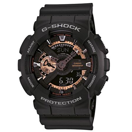 Casio G-Shock GA-110RG Ön Darbe Emici Ekran Koruyucu Nano Cam (4 Adet)