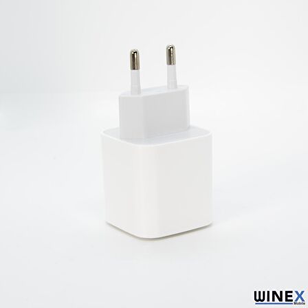 Winex Type-C 20 Watt Hızlı Şarj Aleti Beyaz