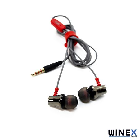 Winex Boat Rockerz İn Ear Headset 3.5mm Mikrofonlu Kulakiçi Kablolu Kulaklık 