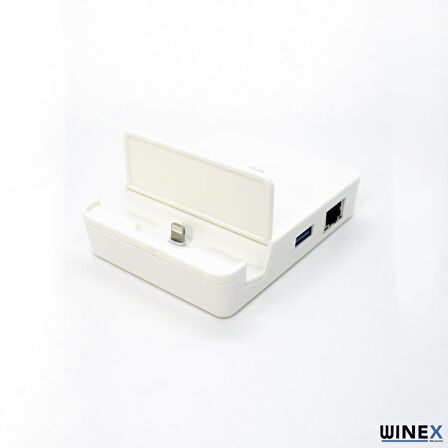 Winex 7in1 Lightning Docking Station Dönüştürücü Adaptör