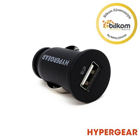 Hypergear 2.1A 2X Hızlı Araç Şarj Aleti Set Micro Kablo Siyah