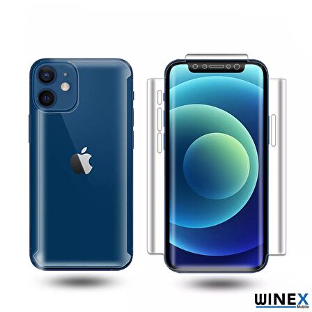 Samsung Galaxy M01S Ön-Arka Darbe Emici HD Ekran Koruyucu Kaplama