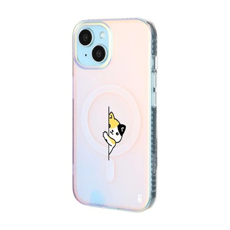 iPhone 11 Hologram Magsafe Cat Lover Kedi Tasarımlı Premium Telefon Kılıf