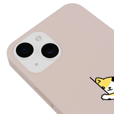 iPhone 15 Pudra Lansman Renkli Silikon Cat Lover Kedi Tasarımlı Kamera Korumalı Telefon Kılıf