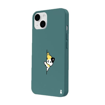 iPhone 11 Haki Lansman Renkli Silikon Cat Lover Kedi Tasarımlı Kamera Korumalı Telefon Kılıf