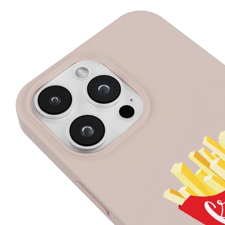 iPhone 13 Pro Max Pudra Lansman Renkli Silikon New Year Kedi Tasarımlı Premium Kılıf