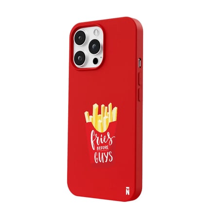iPhone 11 Pro Max Kırmızı Lansman Renkli Silikon New Year Kedi Tasarımlı Premium Kılıf
