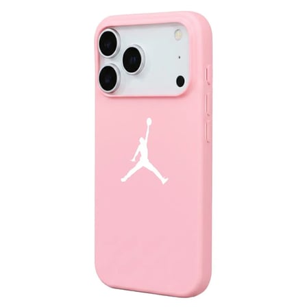 iPhone 17 Pro Max Pembe Lansman Renkli Silikon Premium Basketbol Kılıf