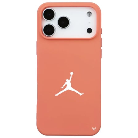 iPhone 17 Pro Turuncu Lansman Renkli Silikon Premium Basketbol Kılıf