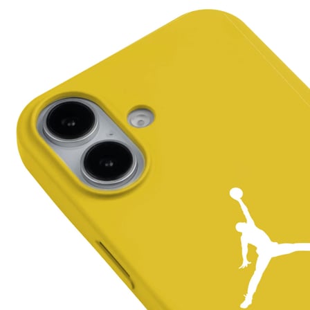 iPhone 16 Plus Sarı Lansman Renkli Silikon Premium Basketbol Kılıf