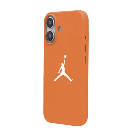 iPhone 16 Turuncu Lansman Renkli Silikon Premium Basketbol Kılıf