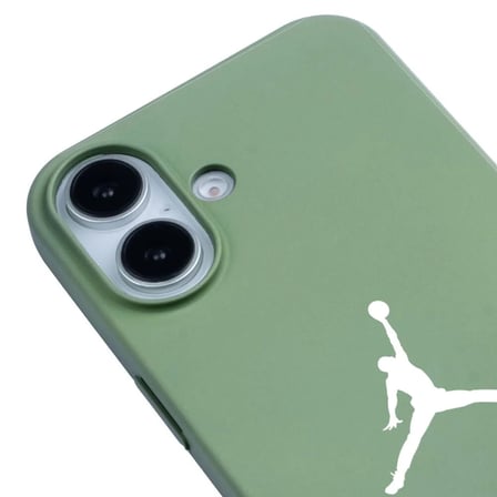 iPhone 16 Yeşil Lansman Renkli Silikon Premium Basketbol Kılıf