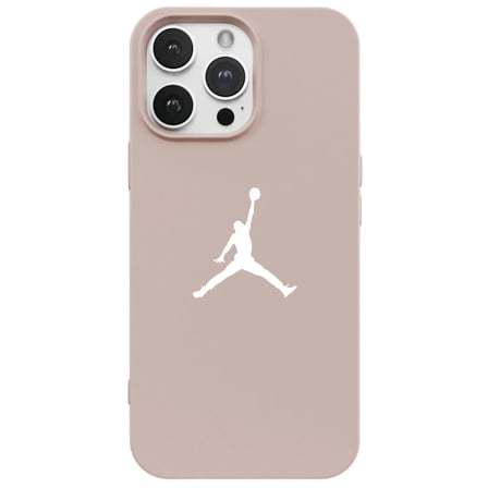 iPhone 14 Pro Pudra Lansman Renkli Silikon Premium Basketbol Kılıf