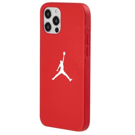 iPhone 13 Pro Max Kırmızı Lansman Renkli Silikon Premium Basketbol Kılıf