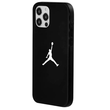 iPhone 13 Pro Max Siyah Lansman Renkli Silikon Premium Basketbol Kılıf