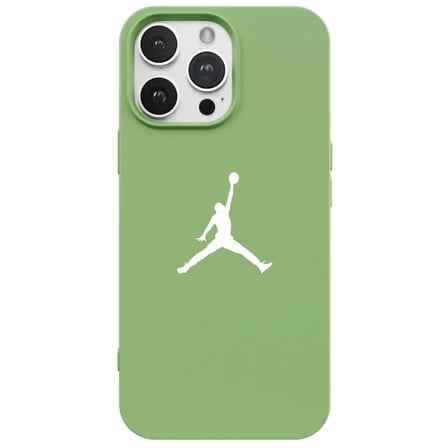 iPhone 13 Pro Max Yeşil Lansman Renkli Silikon Premium Basketbol Kılıf