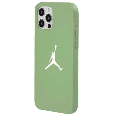 iPhone 13 Pro Max Yeşil Lansman Renkli Silikon Premium Basketbol Kılıf