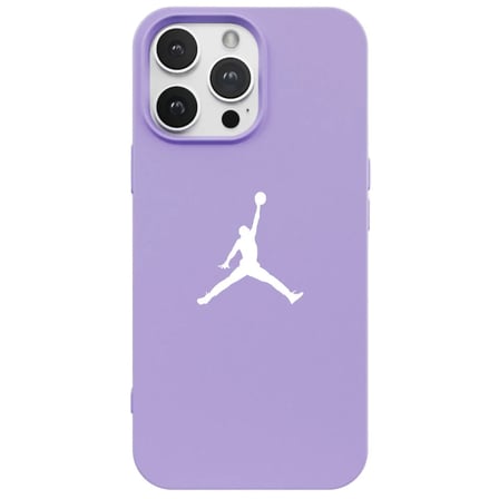 iPhone 13 Pro Lila Lansman Renkli Silikon Premium Basketbol Kılıf