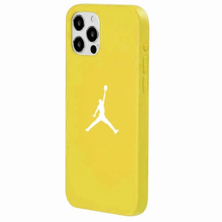 iPhone 13 Pro Sarı Lansman Renkli Silikon Premium Basketbol Kılıf